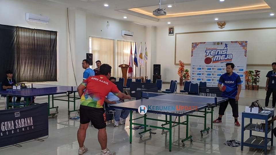 Rangkaian Dies Natalis ke-23 UPB, 60 Peserta Ikuti Turnamen Tenis Meja Season&nbsp;3