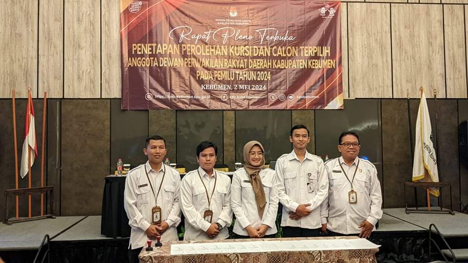 Hasil Penetapan Calon Terpilih Anggota DPRD Kabupaten Kebumen di Pemilu 2024, Berikut&nbsp;Daftarnya