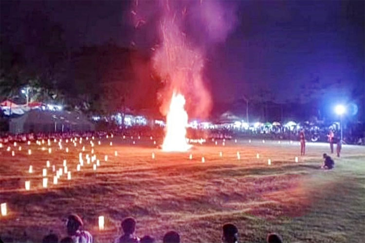 Ambalan Pramuka Cakra Adhi Wijaya SMKN 2 Kebumen Gelar Perkemahan dan Pelantikan Penegak&nbsp;Bantara