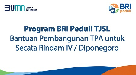 BRI Gombong Serahkan Bantuan TJSL Rp 83,3 Juta untuk Pembangunan TPA di&nbsp;Secata