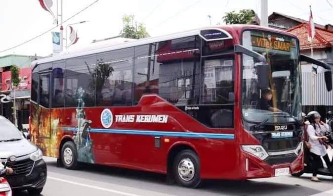 Tahun Ini Bus Trans Kebumen Ditambah Armadanya dan Rute&nbsp;Diperluas
