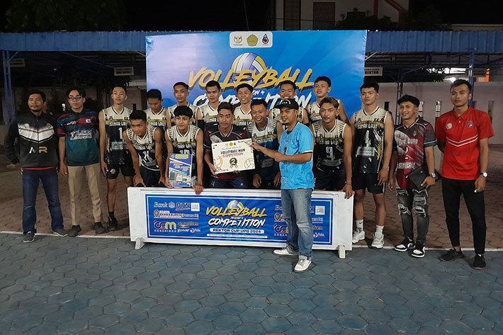 MJB Bhayangkara Juarai Volleyball Competition Rektor Cup UPB 2024