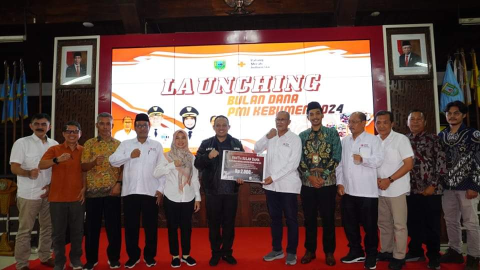 Bulan Dana PMI Kabupaten Kebumen Dilaunching, Target Rp2 Miliar