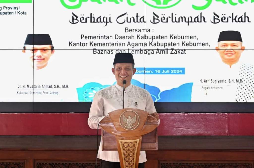Sejumlah 3.000 Anak Yatim dari 26 Kecamatan di Kabupaten Kebumen Terima&nbsp;Santunan