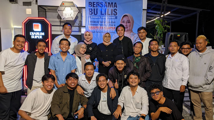 Sejumlah Influencer dan Musisi Dukung Lilis Nuryani Jadi Calon Bupati Kebumen, Sampaikan Aspirasi Anak&nbsp;Muda