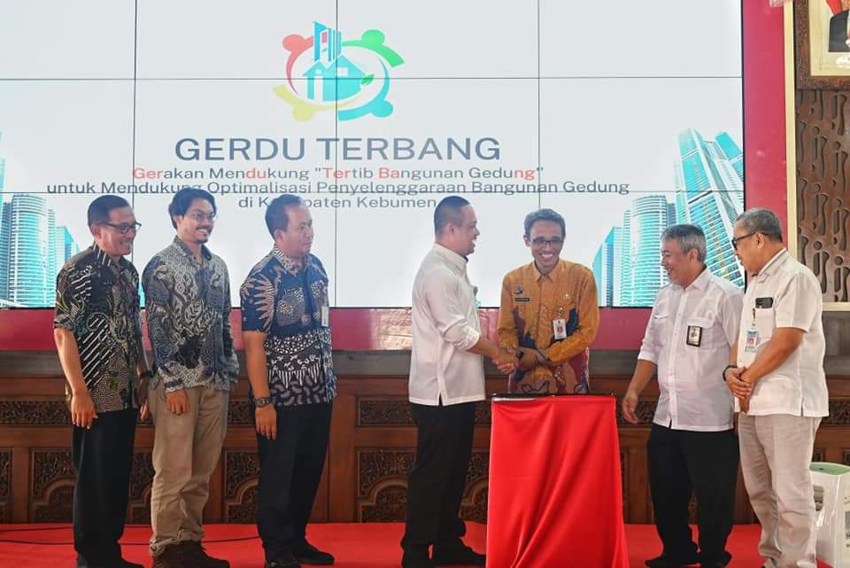 Tingkatkan Pelayanan PBG/SLF, Dinas PUPR Kebumen Launching Gerdu&nbsp;Terbang