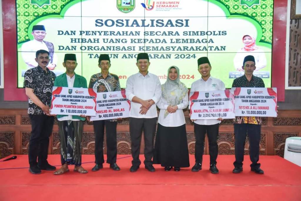 Lembaga Sosial Keagamaan di Kebumen Terima Dana Hibah Rp9&nbsp;Miliar