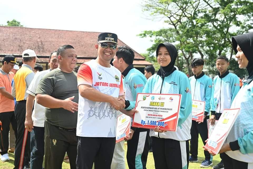 Haornas, 30 Atlet Berprestasi di Kebumen Mendapat&nbsp;Hadiah